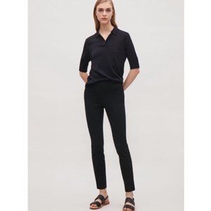 COS Women’s Black Slim Fit Trouser Legging Size 10